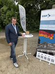 Sektionsleiter Dirk Peddinghaus am Stand der GSP