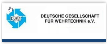 Logo der DWT, Deutsche Gesellschaft für Wehrtechnik e.V.