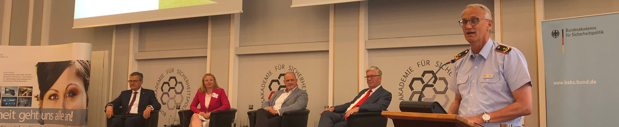 Podiumsdiskussion in der Bundesakademie für Sicherheitspolitik (BAKS)