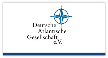 Logo der Deutschen Atlantischen Gesellschaft e.V. mit blauem NATO-Stern.