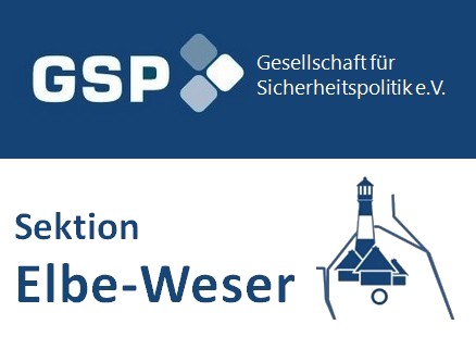 Kachel für die Sektion Elbe-Weser mit dem GSP-Logo und dem Schriftzug Elbe-Weser